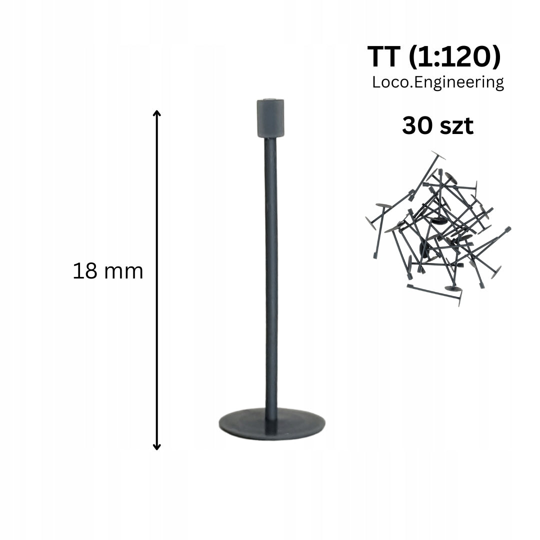 Słupki do znaków drogowych TT 30 szt.